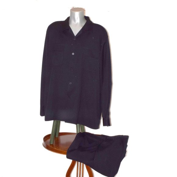 Vintage Success of UOMO by PHITA Big & Tall 4x Men's Shirt Pant Top Stitched - Picture 1 of 10